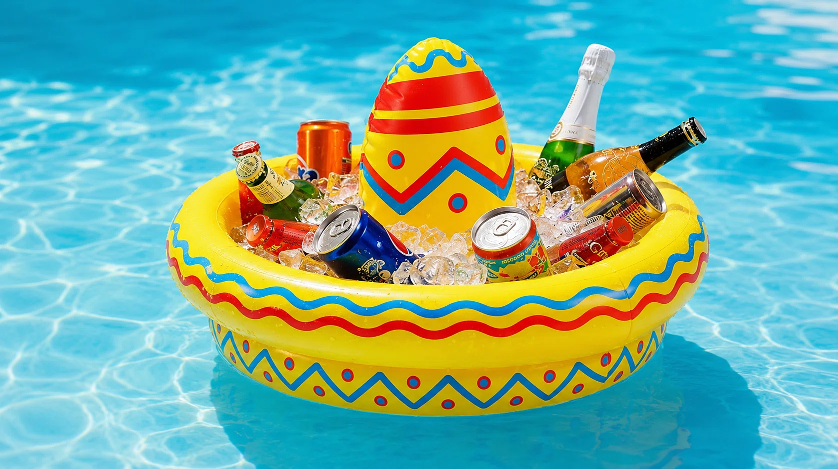 Enfriador de bebidas de Widmann Milano con forma de sombrero, ideal para fiestas en piscina y al aire libre por sólo 4,17€ (-16%)