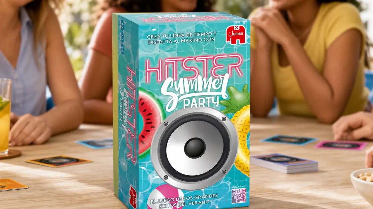 Hitster Summer Party: el juego de mesa musical que transforma tus reuniones en auténticas fiestas por sólo 18,98€ (-24%)