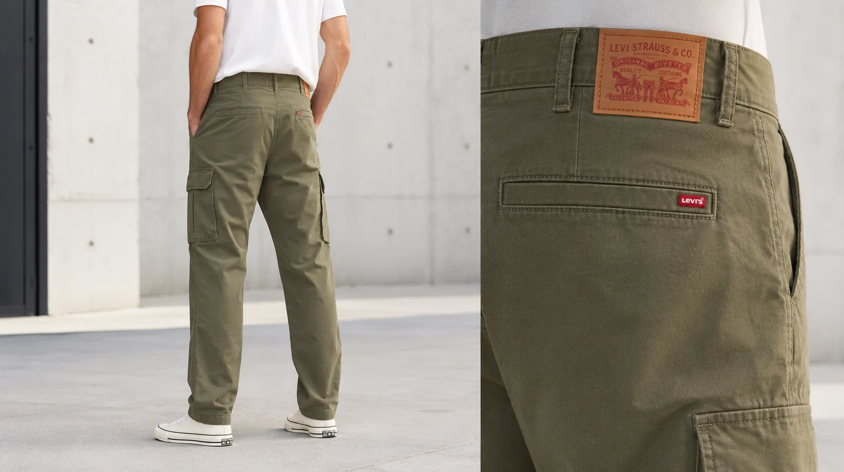 Chollo Pantalón Levi’s XX Tapered Cargo para hombre por sólo 44,50€ con envío gratis (-51%)