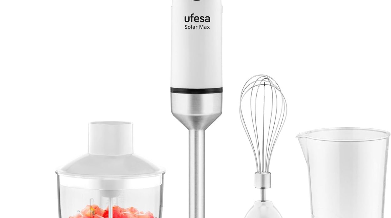 Chollo Batidora de mano Ufesa Solar Max con 1200W y accesorios por sólo 25,99€ (-35%)