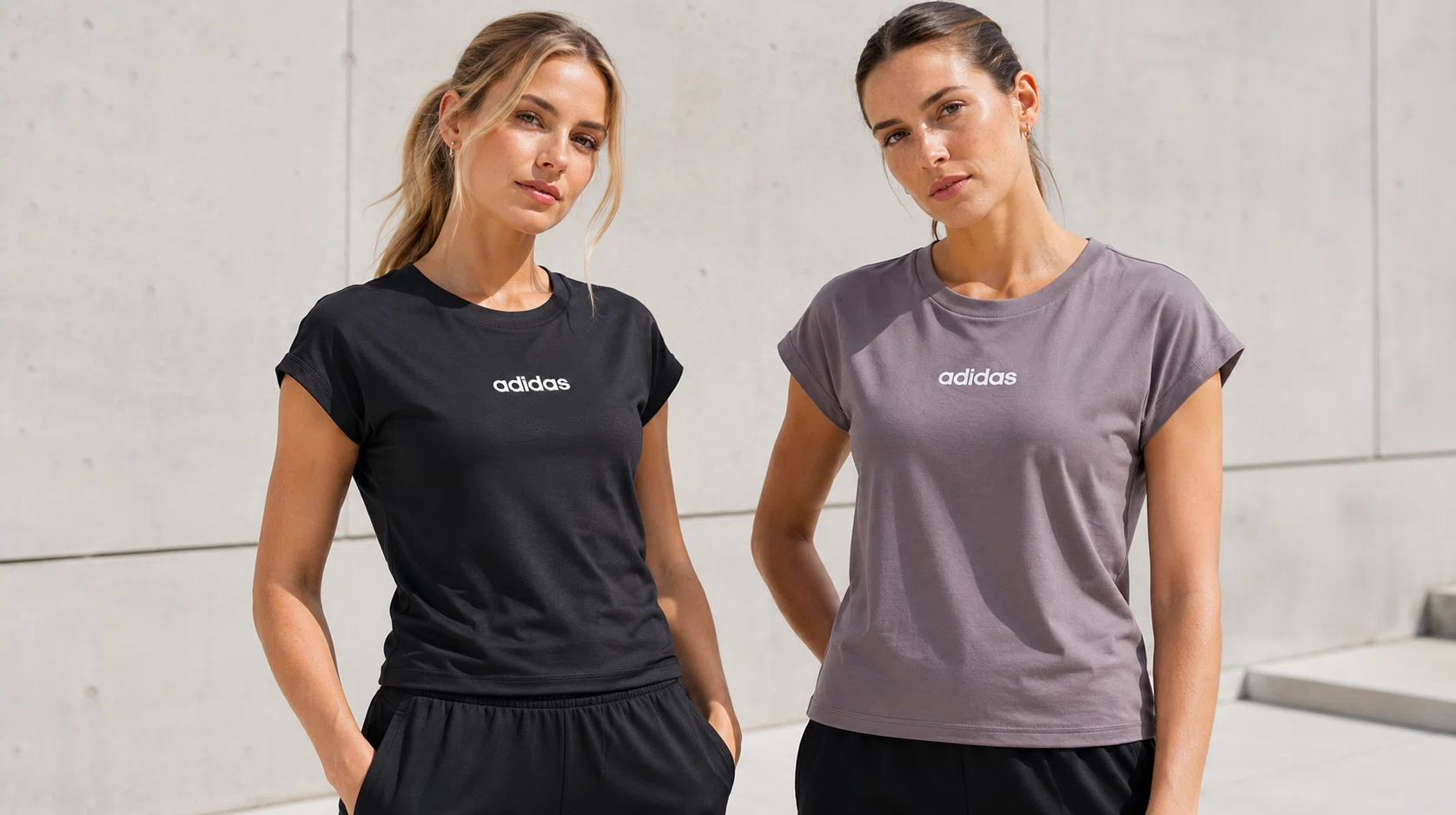 Chollo Camiseta Adidas Essentials Linear Cotton para mujer por sólo 12,99€ (-35%)