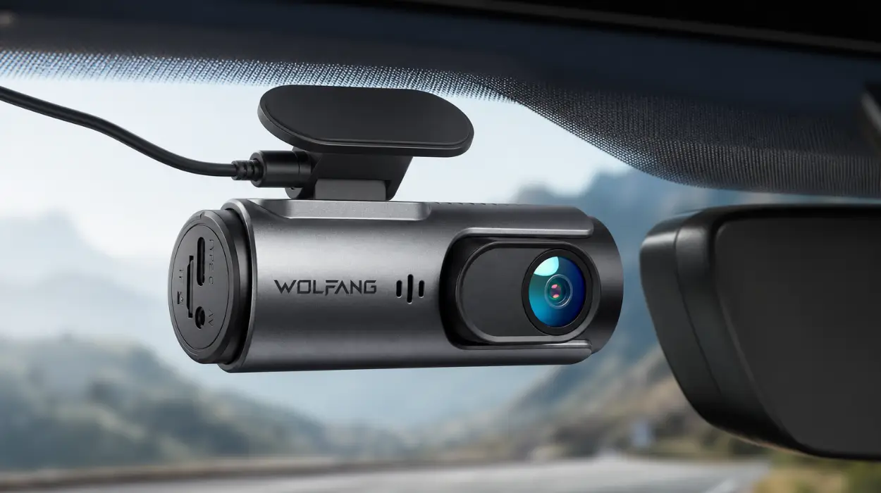 Mejora tu seguridad al volante y vigila tu coche con la cámara de coche WOLFANG 4K con grabación en bucle y visión nocturna por sólo 39,99€ con envío gratis (-33%)