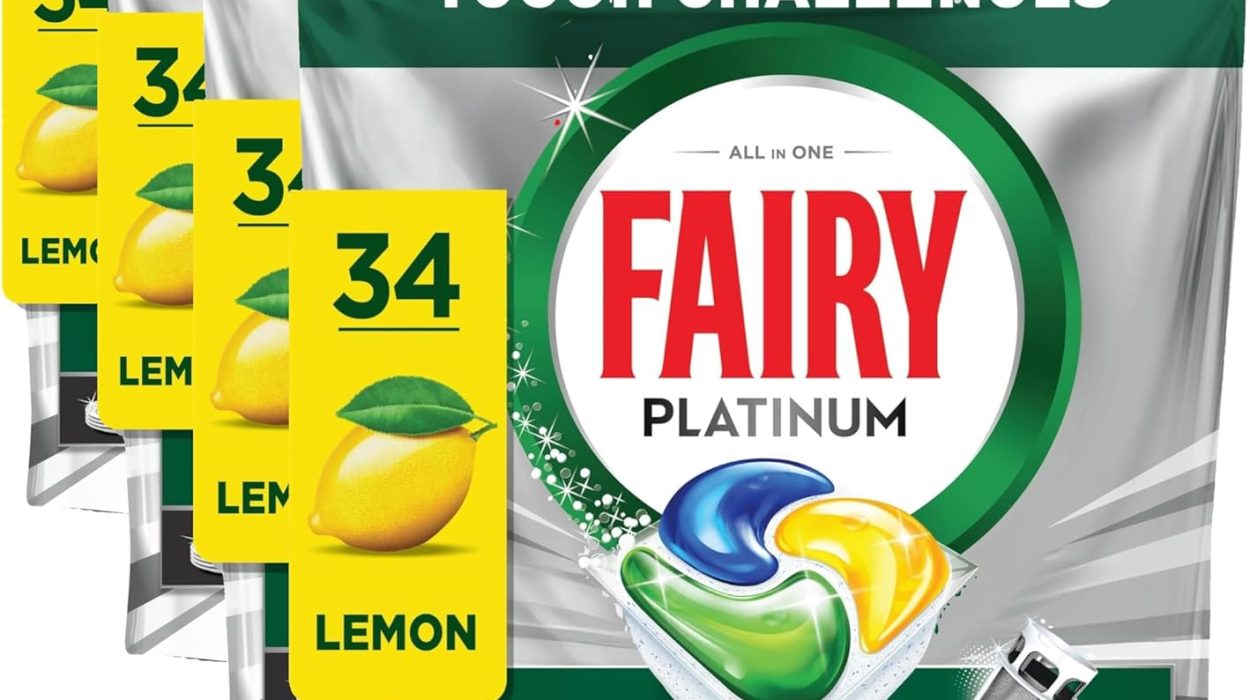🧽 Adiós a los restos difíciles para mucho tiempo: Pack x136 cápsulas para lavavajillas Fairy Platinum Limón por sólo 21,49€ (-46%)