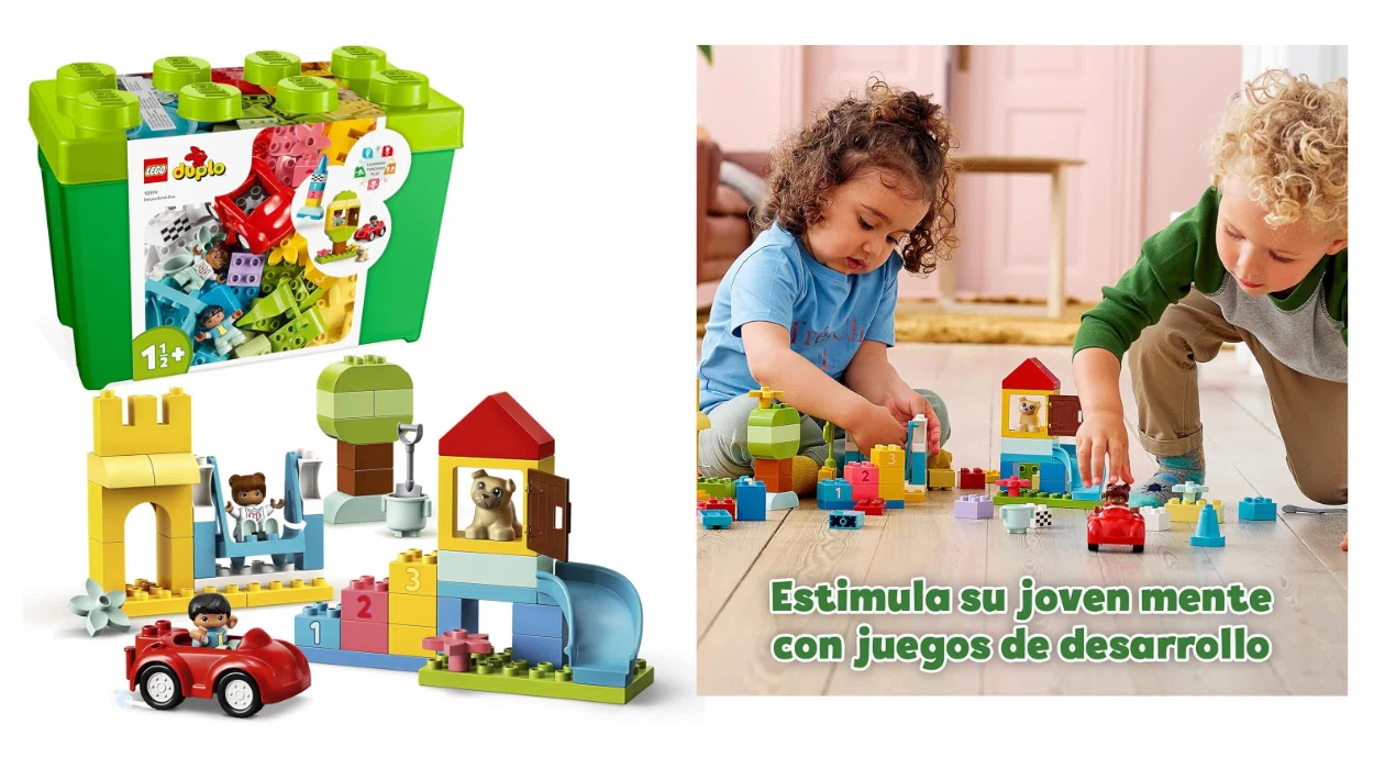 Diversión sin límites para los peques con el pack LEGO Duplo de ladrillos creativos por sólo 31,68€ con envío gratis (-37%)