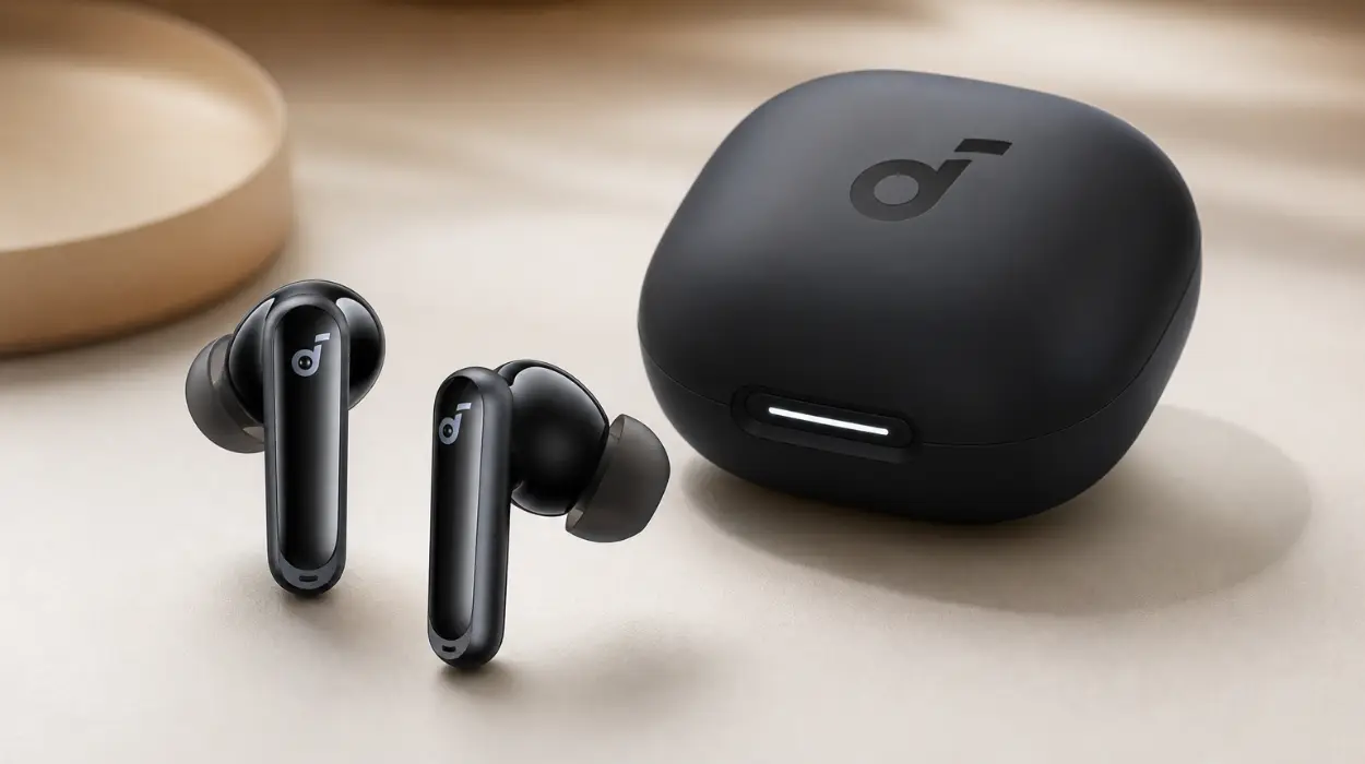 Auriculares Soundcore P40i de Anker con cancelación de ruido y 60 horas de batería por sólo 41,99€ con envío gratis (-40%)