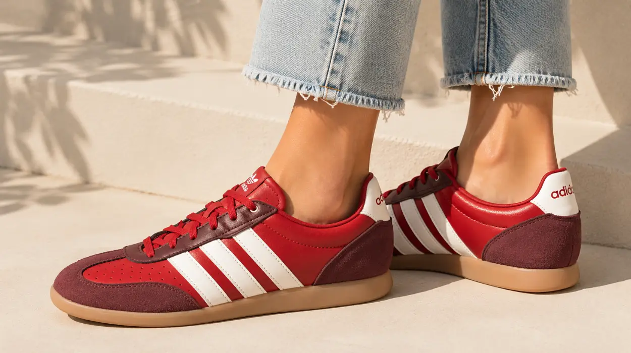 Zapatillas Adidas Barreda en color Better Scarlet para mujer por sólo 34,95€ con envío gratis (-50%)