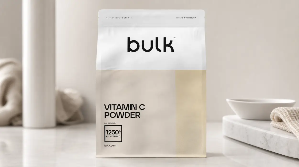 Fortalece tus defensas con vitamina C en polvo Bulk, pura y vegana de 500 g por sólo 8,09€ (-26%)