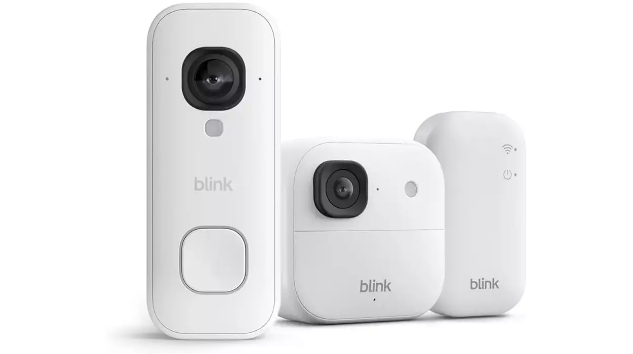 Pack cámara exterior 2K+ Blink y videotimbre cableado de última generación con módulo de sincronización por sólo 34,99€ con envío gratis (-77%)