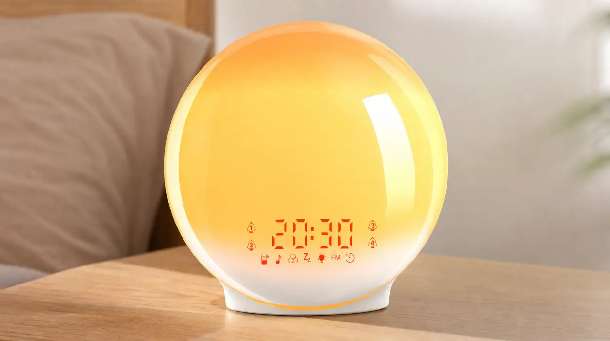 🌅 Despierta de forma suave y agradable con el despertador que simula el amanecer, con control por app, 4 alarmas, radio FM y 12 colores por sólo 28,42€ (-29%)