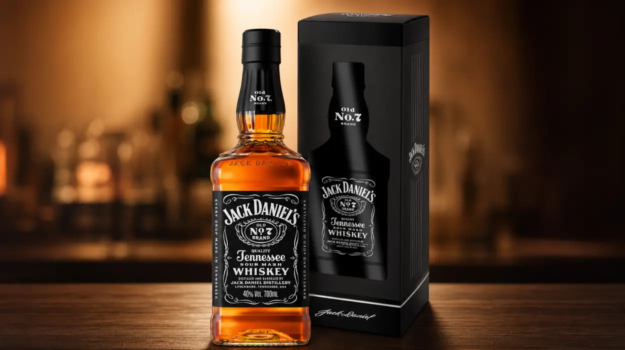 Jack Daniel’s Tennessee Whiskey Old No.7 en estuche regalo de 700 ml por sólo 18,89€ (-19%)