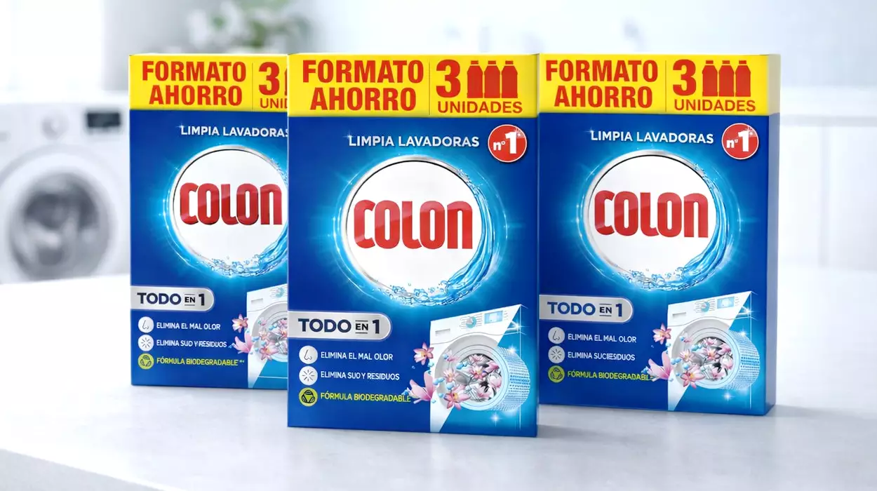 Chollo Megapack x3 Colón Limpialavadoras 6 Acciones por sólo 8,99€ (-45%) ¡A 3,80€ la unidad!
