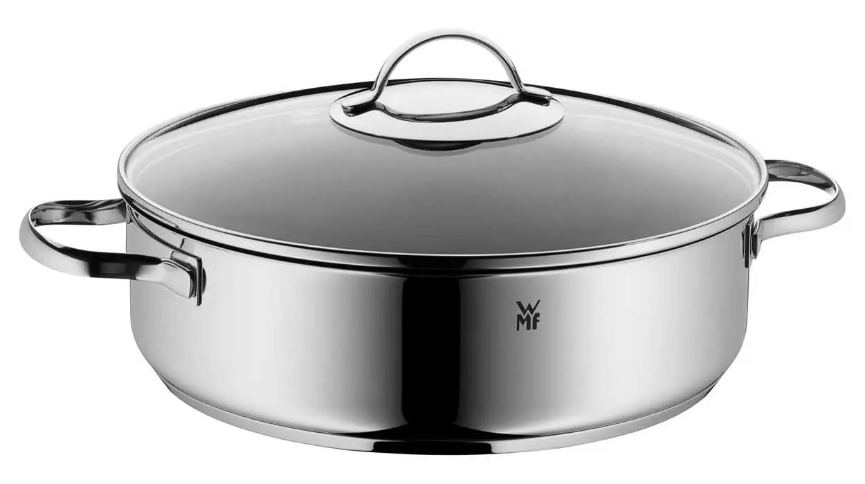 Chollo Rustidera WMF Devil de 28 cm con tapa de cristal por sólo 48,05€ con envío gratis (-60%)
