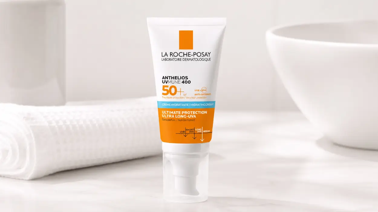 Crema de protección solar alta La Roche Posay SPF50+ Anthelios UV-MUNE 400 por sólo 12,98€ (-60%)