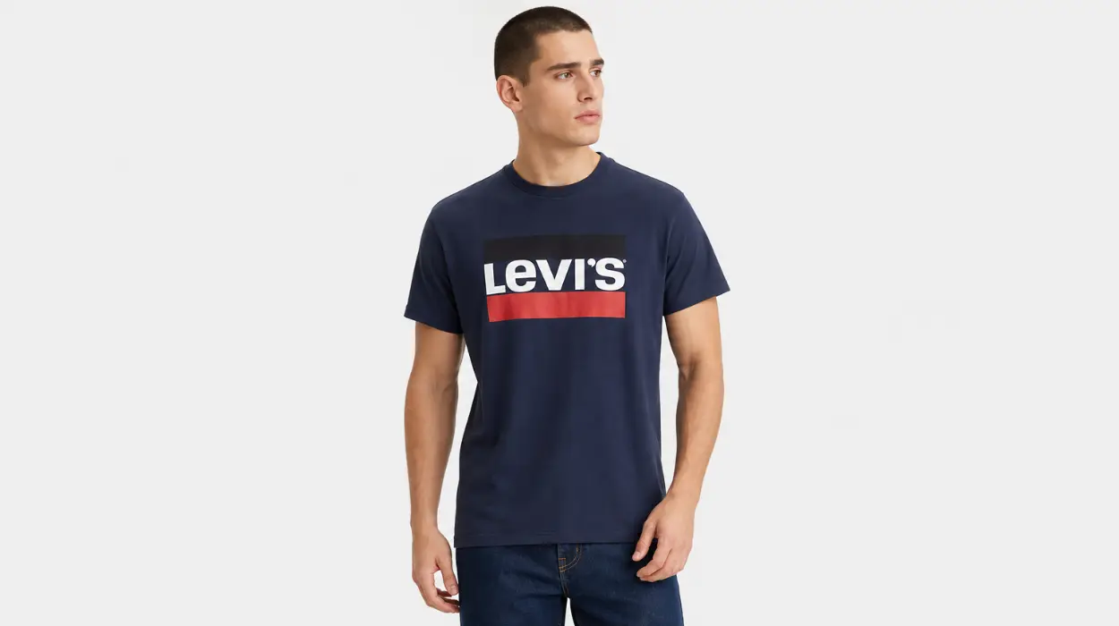 Camiseta Levi’s Sportswear Logo Graphic para hombre en azul oscuro por sólo 14,50€ (-52%)