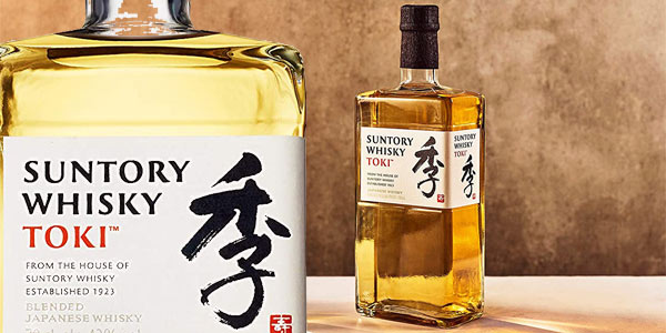 Chollo Whisky Japonés Toki Suntory de 700 ml por sólo 21,20€ (23% de descuento)