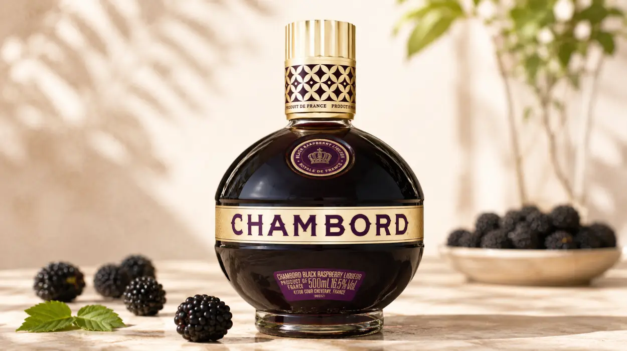 Licor de frambuesa negra Chambord de 500 ml con un toque dulce y afrutado por sólo 16,36€ (-29%)