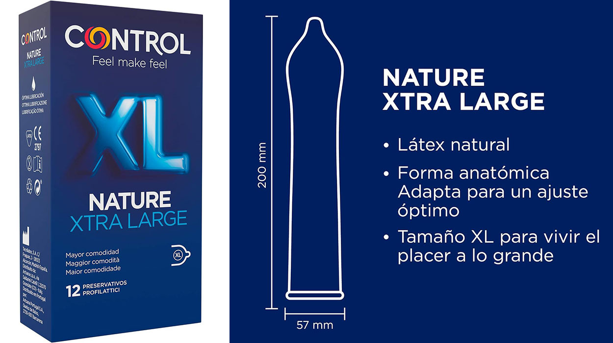 Chollo Caja de 12 preservativos Control Nature XL por sólo 5,32€ (-34%)
