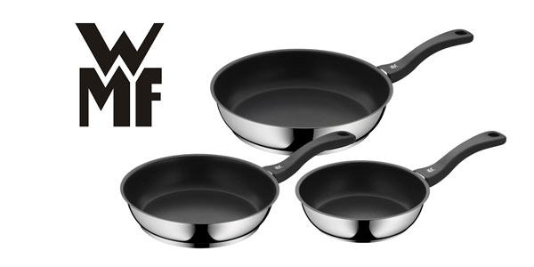 Chollo Pack de 3 sartenes WMF Devil por solo 67,19€ con envío gratis (-33%)