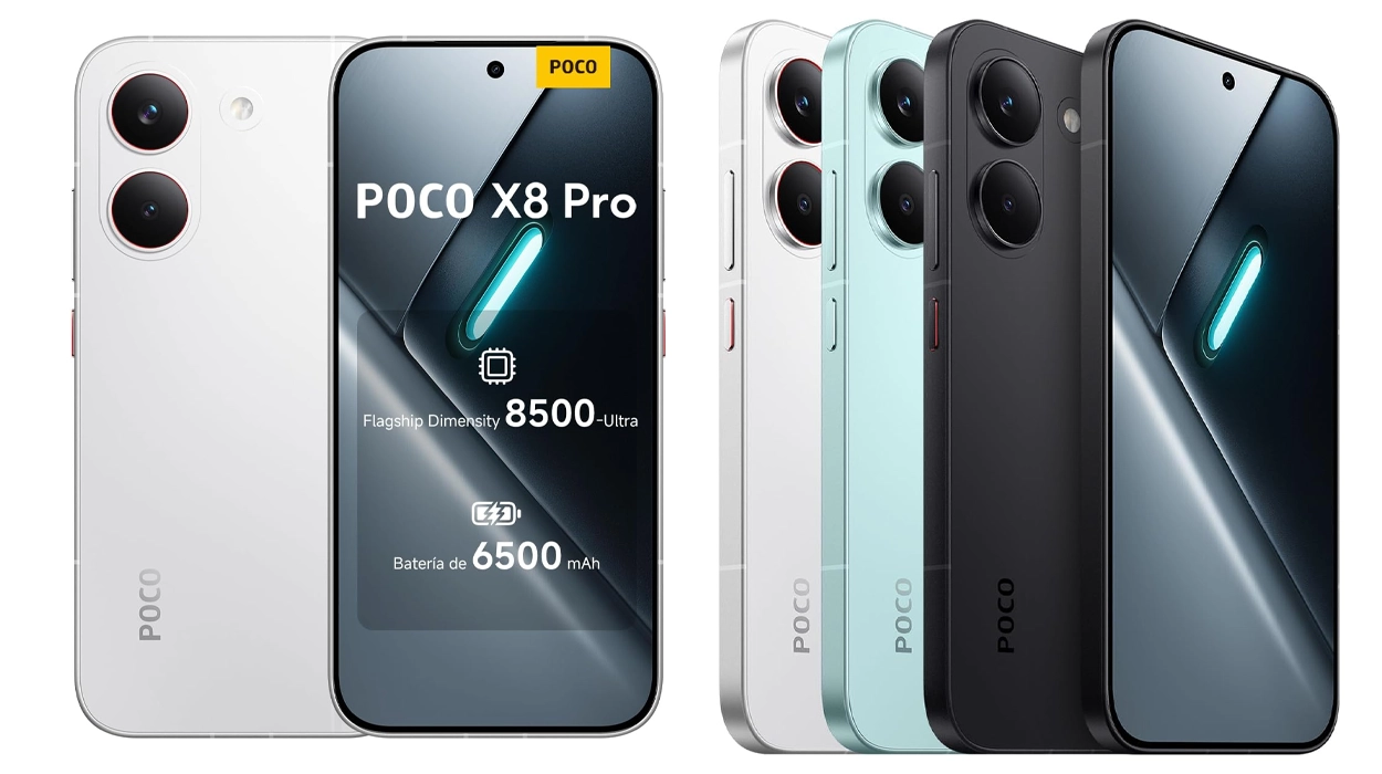 Chollo Xiaomi POCO X8 Pro de 12+512GB por sólo 349,99€ con envío gratis (24% de descuento)