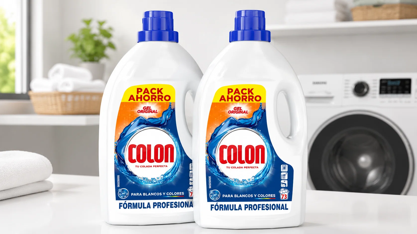 Chollo Pack x2 Detergente para lavadora Colon Gel Profesional (146 dosis) por sólo 11,49€ (-35%) ¡Sólo 0,08€ cada lavado!