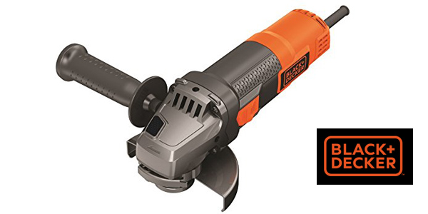 Chollazo Mini Amoladora BLACK+DECKER BEG210-QS de 12.000 rpm y disco de 115 mm por sólo 29,94€ con envío gratis (40% de descuento)