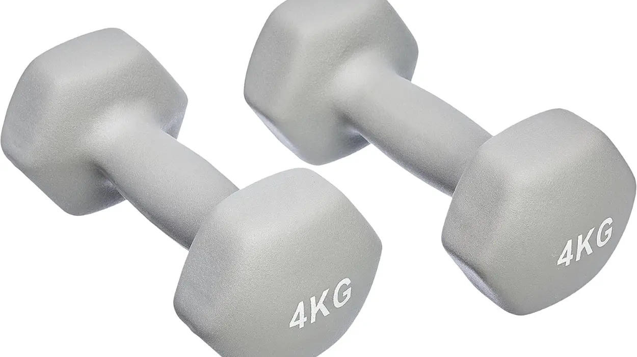 Entrenamiento fácil en casa con el set de 2 mancuernas Amazon Basics de 4 kg cada una por sólo 17,27€ (-32%)