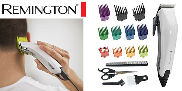 Chollo Cortapelos Remington ColourCut con 9 peines por sólo 15,99€ (-47%)