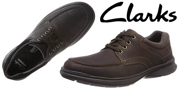 Chollazo Zapatos Clarks Cotrell Edge para hombre por sólo 38,84€ con envío gratis (-57%)