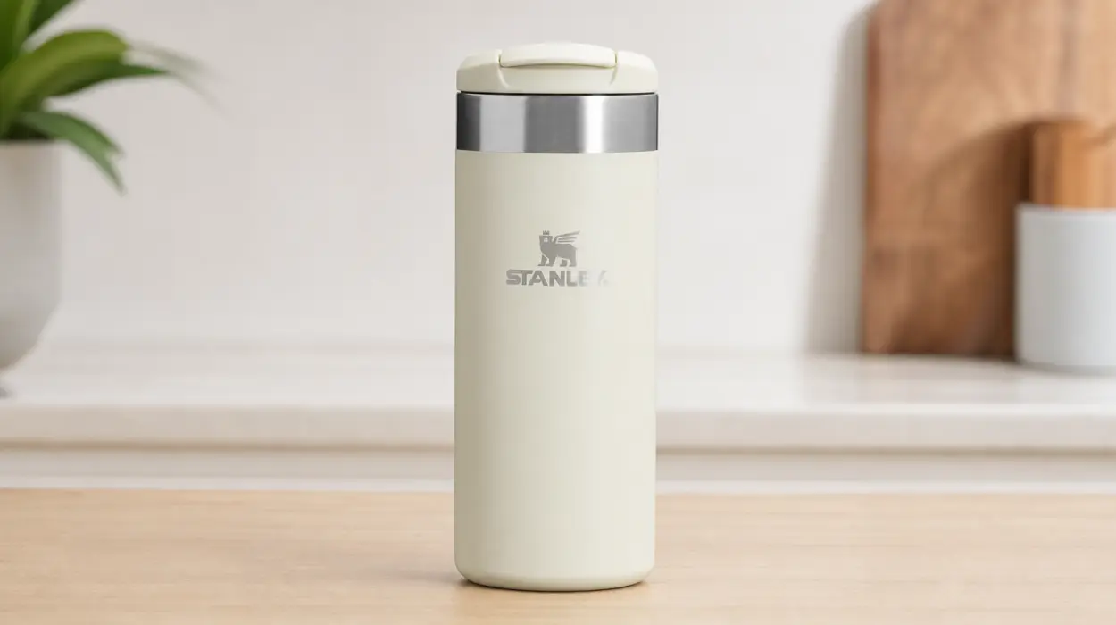 Termo Stanley Aerolight Transit de 0.47L que mantiene tu café y bebidas calientes hasta 8 horas por sólo 18,52€ (-53%)