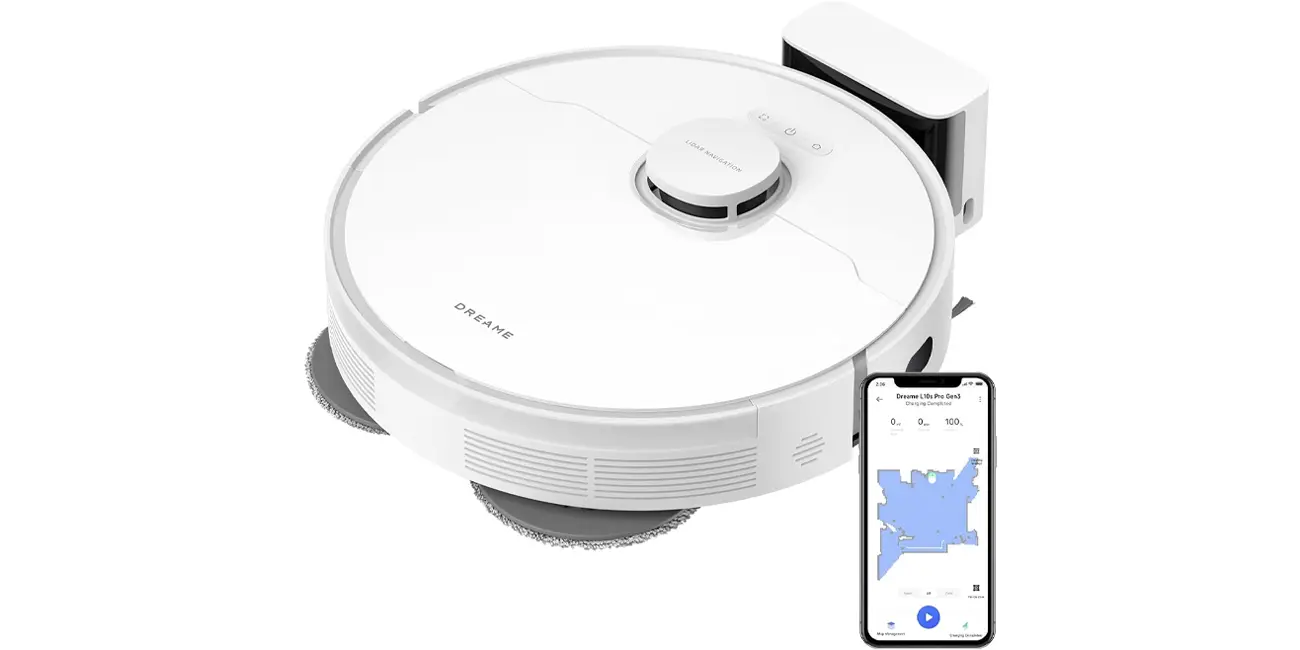 Chollo Robot aspirador DREAME L10s Pro por sólo 179€ con envío gratis (-40%)