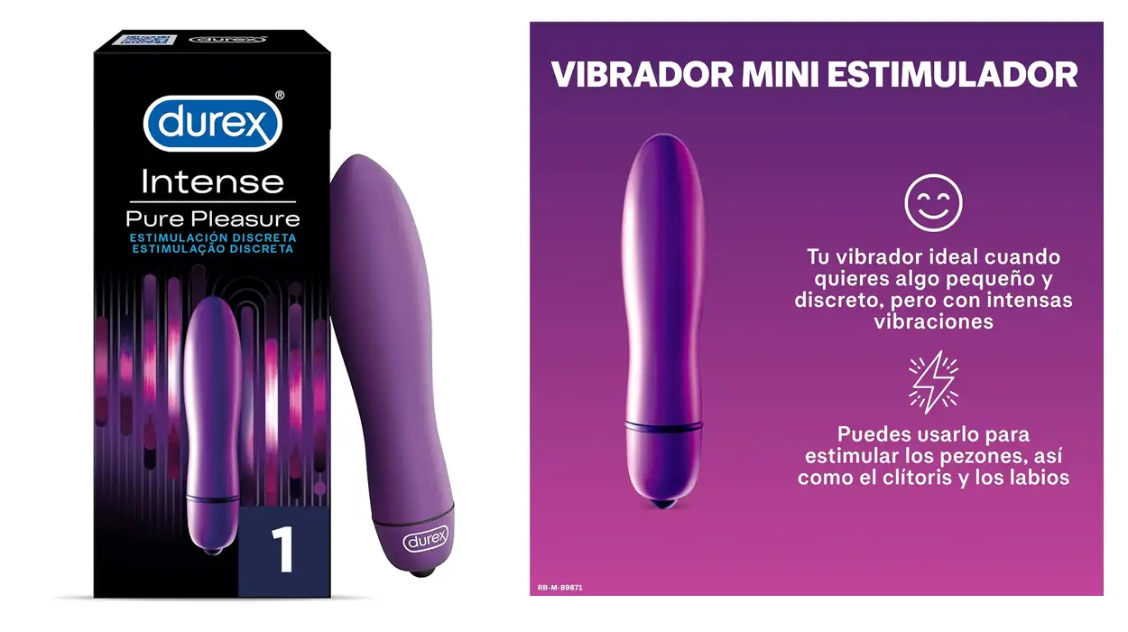 Chollo Vibrador Durex Mini Intense Orgasmic Pure Pleasure por sólo 11,99€ ¡TOP ventas!