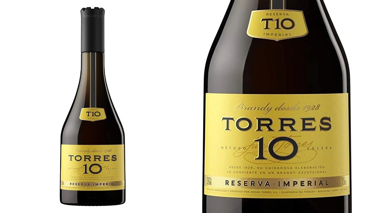 Chollo Brandy Torres 10 Reserva Imperial de 700 ml por sólo 8,45€ (-34%)