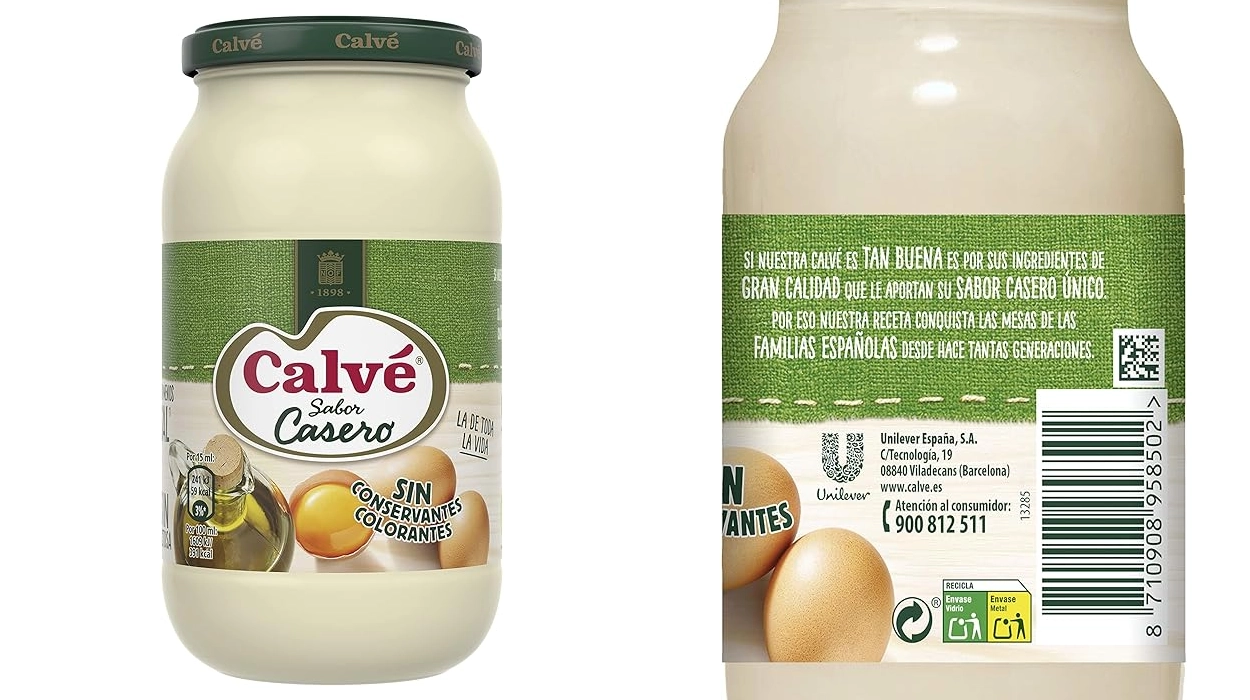 Chollo Mayonesa Calvé de 430 ml a sólo 1,50€ el bote en Amazon (-43%)