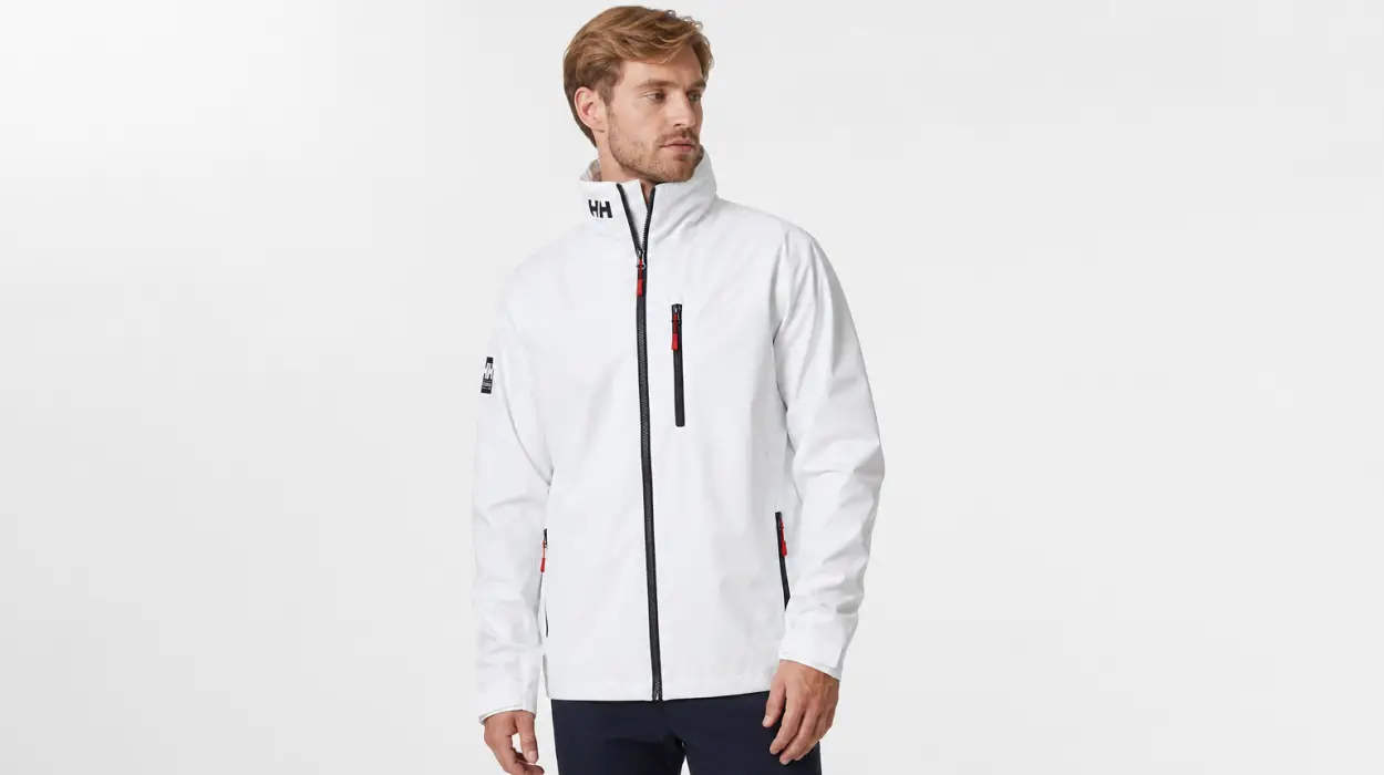 Protección total con la chaqueta Helly Hansen Crew 2.0: impermeable y cortavientos por sólo 73,61€ con envío gratis (-53%)