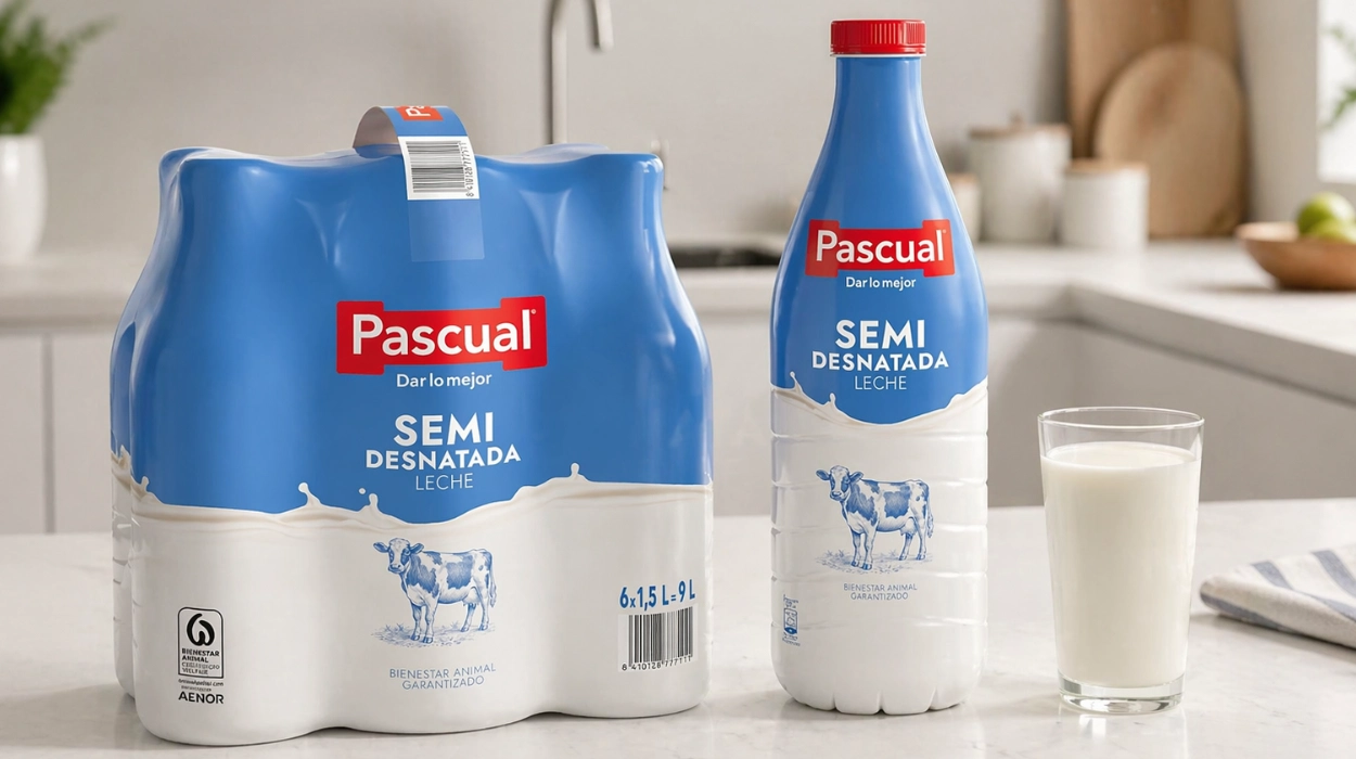Chollo Pack x6 botellas Leche Pascual Semidesnatada de 1,5L por sólo 9,90€ (-13%) ¡1,65€ cada una!