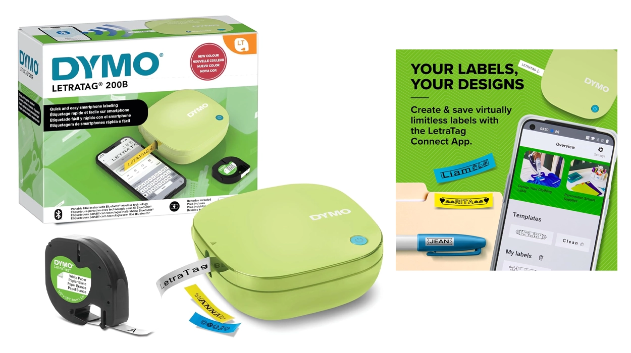 Chollo Etiquetadora Dymo LetraTag 200B con Bluetooth por sólo 32,09€ con envío gratis (-34%)
