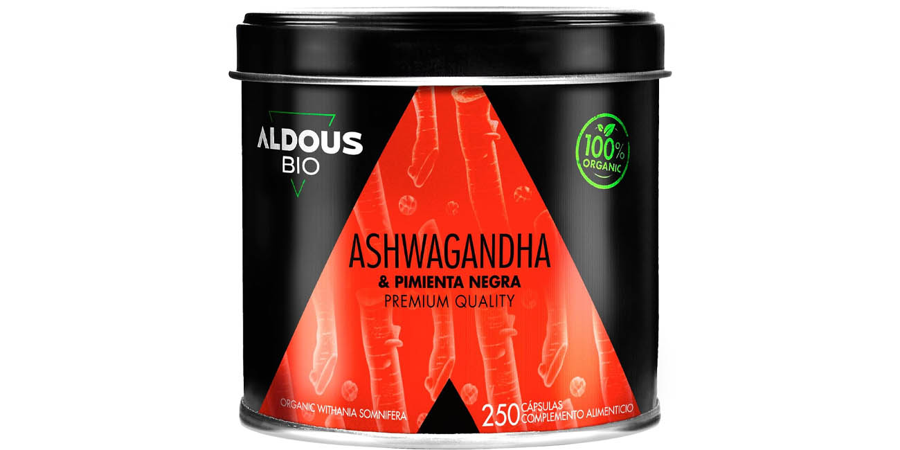 Chollo Ashwagandha Capsulas Orgánica 2160 mg por sólo 18,23€ (35% de descuento)