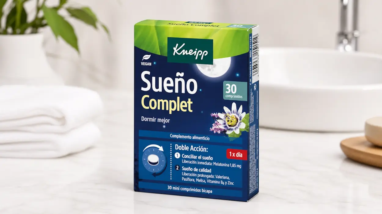 Kneipp Sueño Complet, pastillas naturales para dormir bien y combatir el insomnio por sólo 8,09€ (-38%)