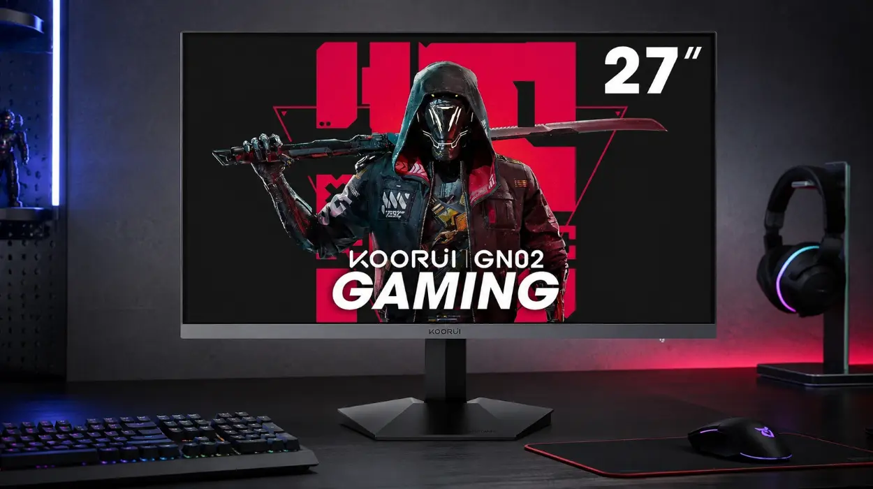 Monitor gaming KOORUI de 27″ con 240Hz y 1ms de respuesta por sólo 99,99€ con envío gratis (-33%)