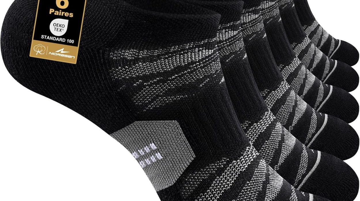 Pack x6 pares de calcetines deportivos transpirables Niorasen unisex por sólo 10,43€ con cupón (-30%)