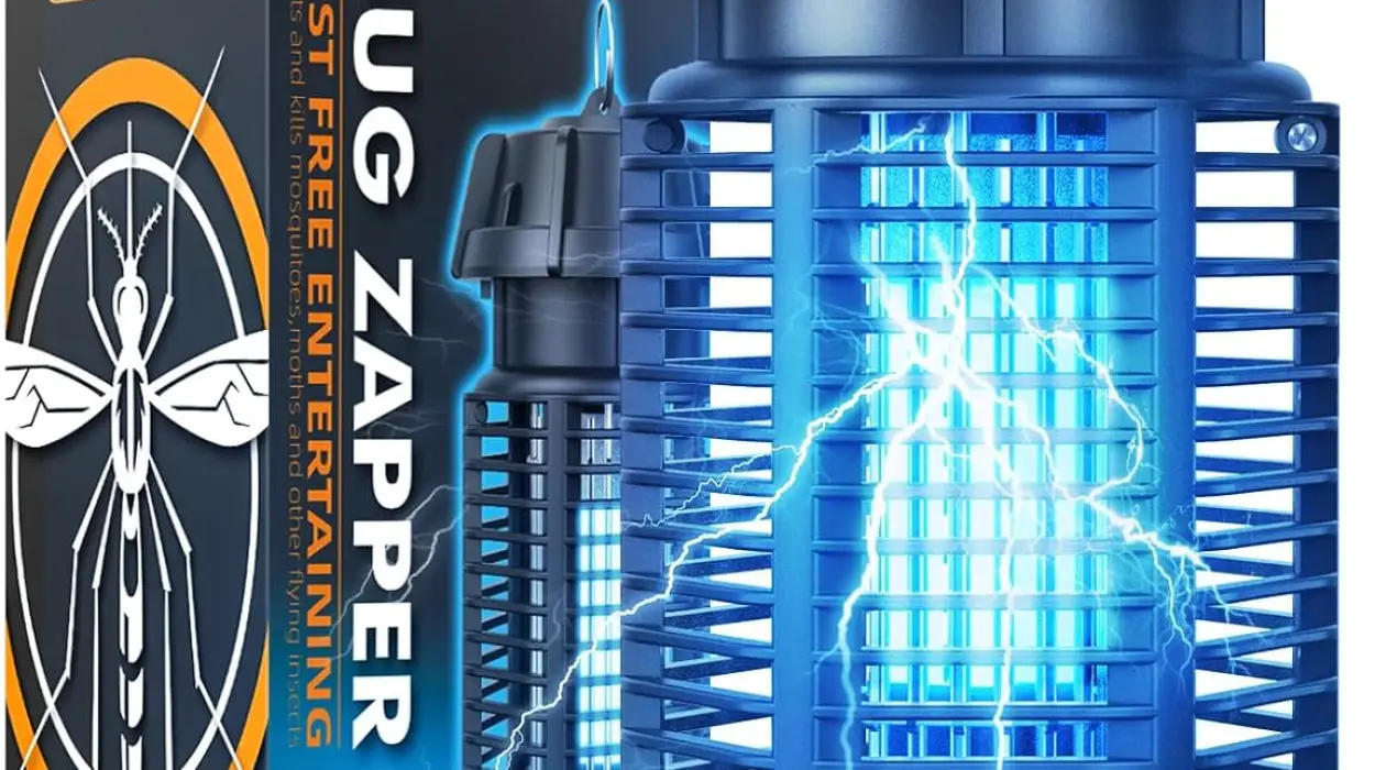 Lámpara antimosquitos UV de 20W para interiores y exteriores, impermeable y segura por sólo 28,49€ (-38%)