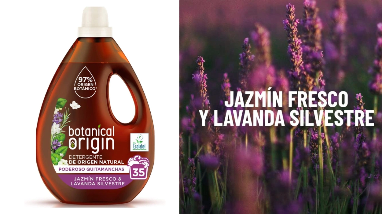 35 lavados con aroma agradable: Botanical Origins con jazmín y lavanda y apto para pieles sensibles por sólo 8,98€ (37% de descuento)