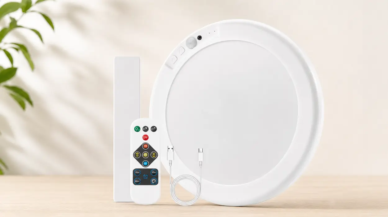 Lámpara Bojim sin electricidad con sensor para baño o trastero, 85 días de autonomía por sólo 16,28€ (-19%)