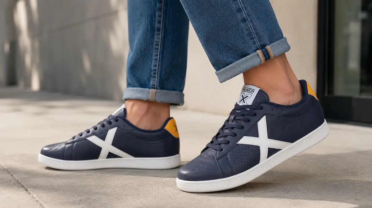 Zapatillas Munich Open 03 para hombre con estilo urbano y minimalista por sólo 30€ con envío gratis (-50%)
