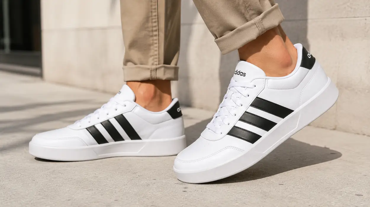 Zapatillas Adidas Breaknet 3.0 en blanco para hombre por sólo 37,95€ con envío gratis (-37%)