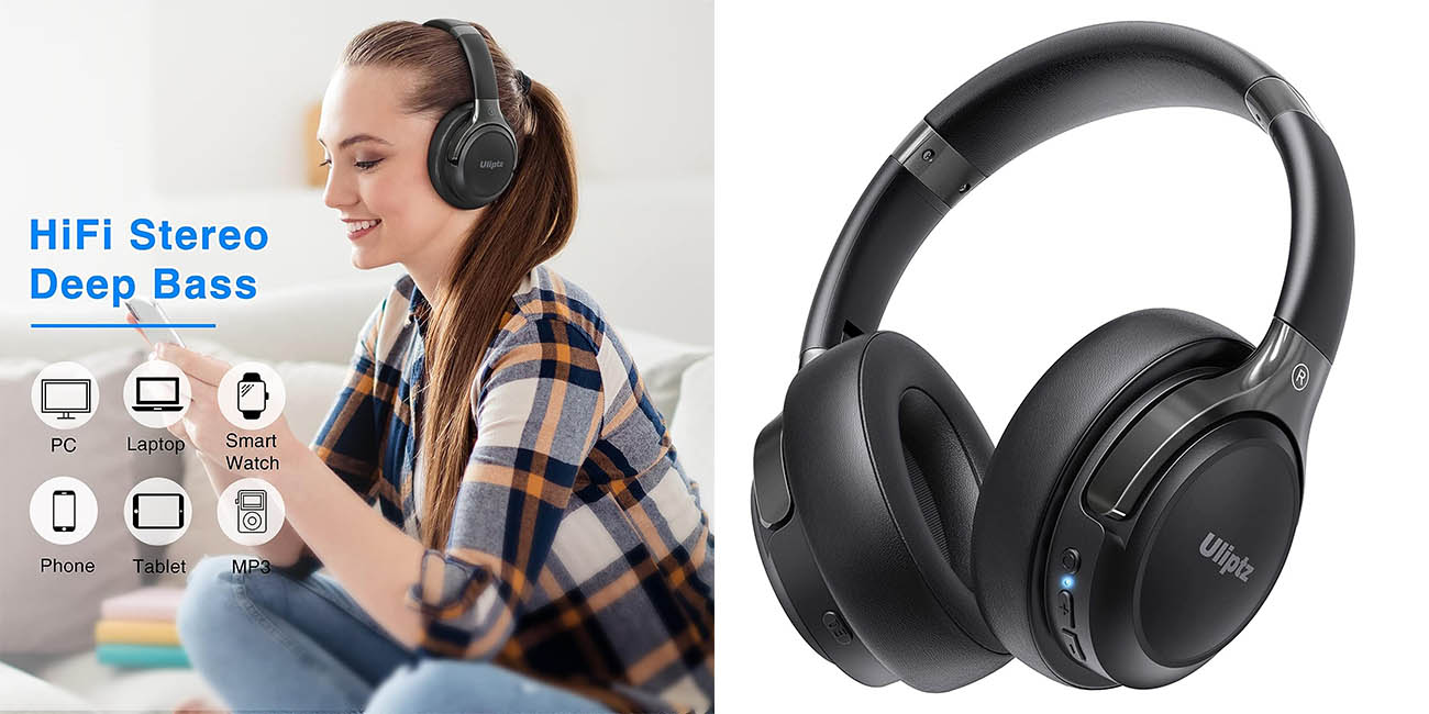 Chollo Auriculares diadema Uliptz con Bluetooth por solo 18,72€ (28% de descuento)
