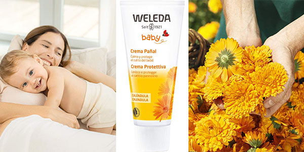 Chollo Crema Pañal de Caléndula Weleda Baby de 75 ml por sólo 6,99€ (-28%)