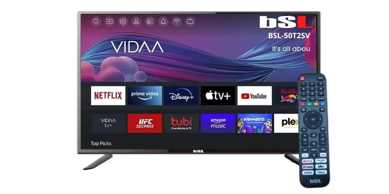 Chollo Smart TV BSL-50T2SV UHD 4K de 50″ por sólo 217,79€ y envío gratis con cupón (-32%)