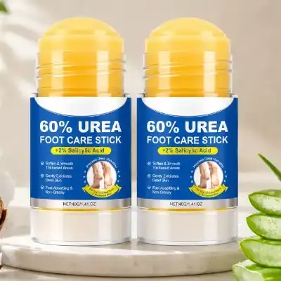 Pack x2 cremas Urea al 60% en barra para pies, manos y codos secos o agrietados por sólo 12€ (-14%)