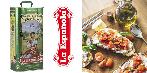 Chollo Aceite de oliva virgen extra La Española Gran Selección en lata de 5 LITROS por sólo 22,99€ (-23%)